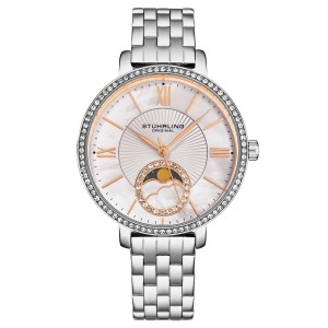 Symphony Stuhrling Horizon 4038 Quartz 36mm Classic Mujer Plateadas Plateadas | 3569NGTDV