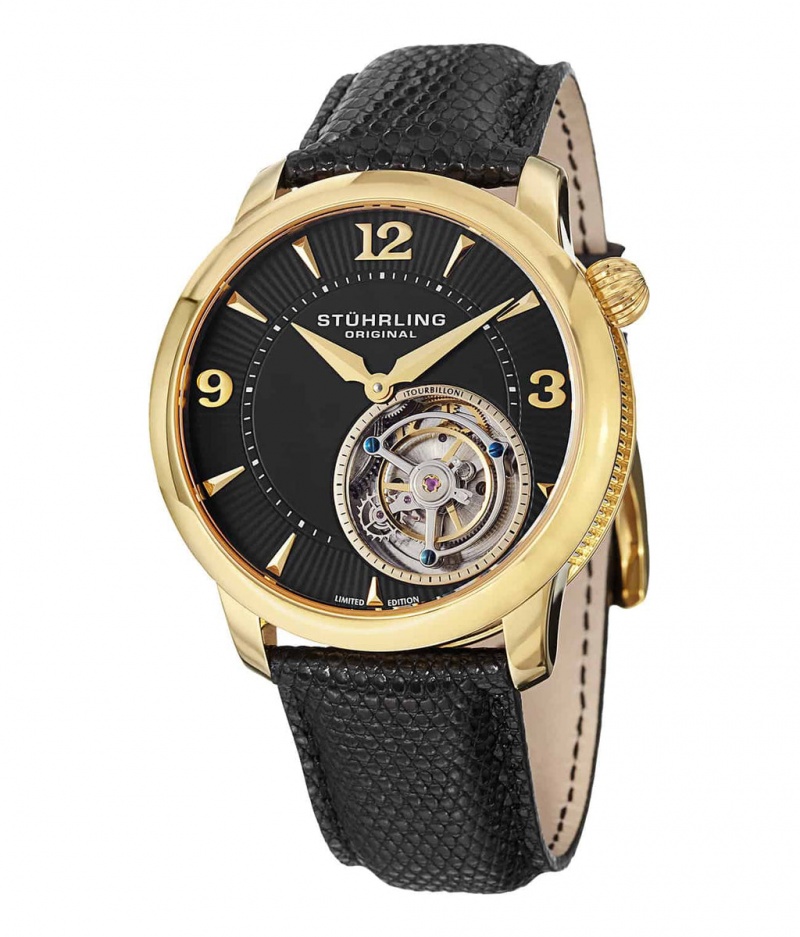 Tourbillon Stuhrling Eclipse 390 43mm Hombre Plateadas Plateadas | 3179ZRIEP