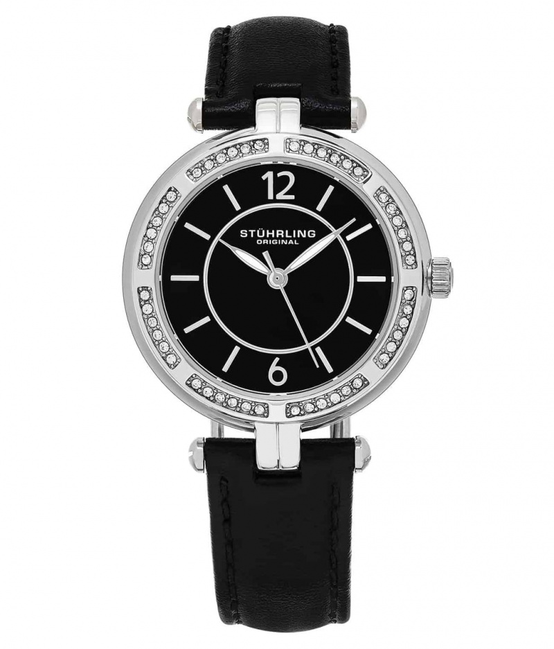 Vogue Stuhrling Serena 550 Quartz 33mm Moda Mujer Plateadas Plateadas | 2893ZEFIL